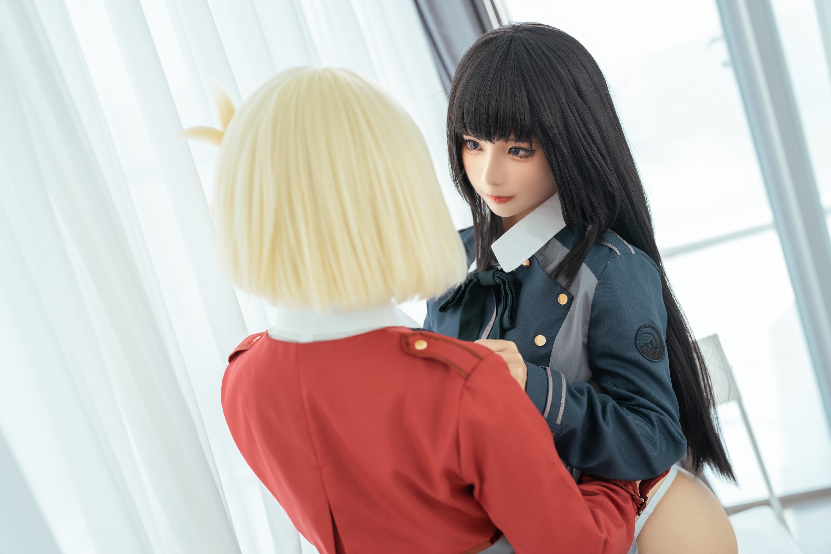 图片[1]-蠢沫沫 – NO.221 桃良阿宅-莉可x莉丝[60P]-XikXak